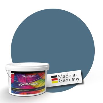 Wandfarbe Dunkelblau Blau-Grau Marine 4F Wallcover Colors S 5020-B