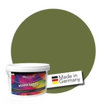 Wandfarbe Dunkelgrün Olivgrün Donegal 5F Wallcover Colors S 5030-G50Y