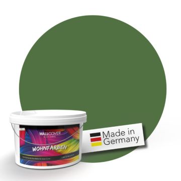 Wandfarbe Grün-Grau Kale Green Dublin 5E Wallcover Colors S 5030-G30Y