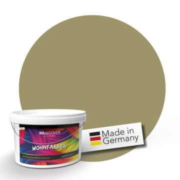 Wandfarbe Olivgrau Khaki Schlamm Carnegia 5E Wallcover Colors S 4020-G90Y