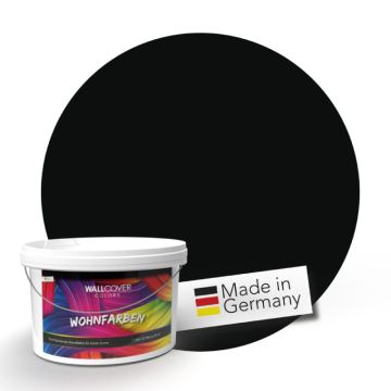 Wandfarbe Schwarz Wallcover Colors S 9000-N