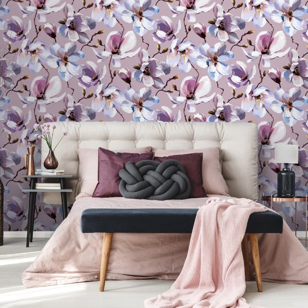 Die Tapeten "Flora" von Marburg lassen Wände...