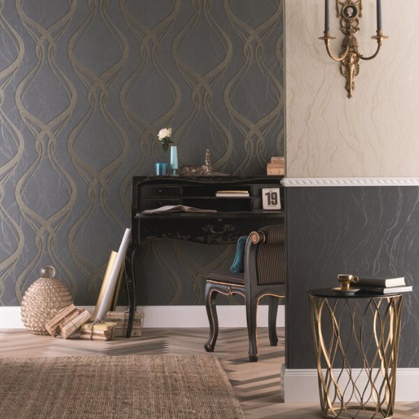 Die Tapeten "Opulence Classic" von Marburg...