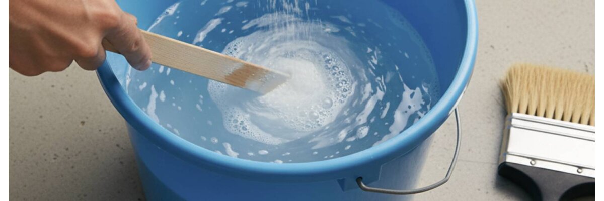 Tapetenkleister anrühren: Anleitung mit Video - Tapetenkleister anrühren: Anleitung mit Video