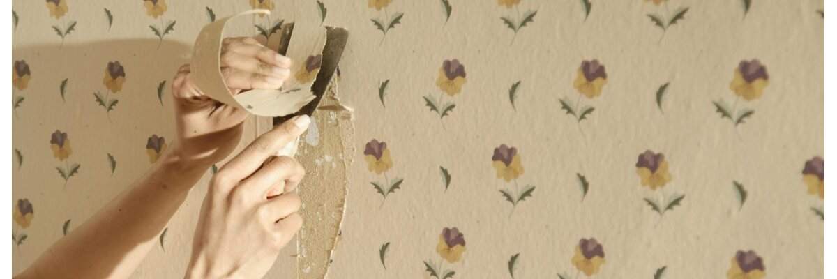 Tapeten entfernen &amp; Untergrund vorbereiten - Eine Anleitung - Tapeten entfernen &amp; Untergrund vorbereiten - Eine Anleitung