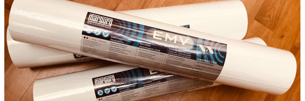 Abschirmtapeten / EMV-Tapeten zur Elektrosmog-Abschirmung - Abschirmtapeten / EMV-Tapeten zur Elektrosmog-Abschirmung