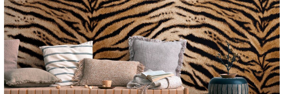 Animal Print Tapeten richtig kombinieren - Animal Print Tapeten richtig kombinieren