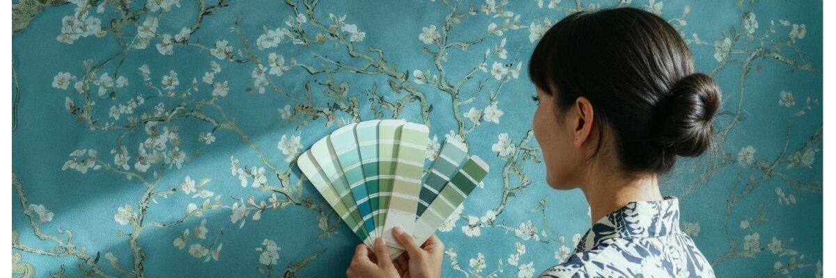 Passende Wandfarbe zur Tapete - Passende Wandfarbe zur Tapete kaufen | TapetenMax®