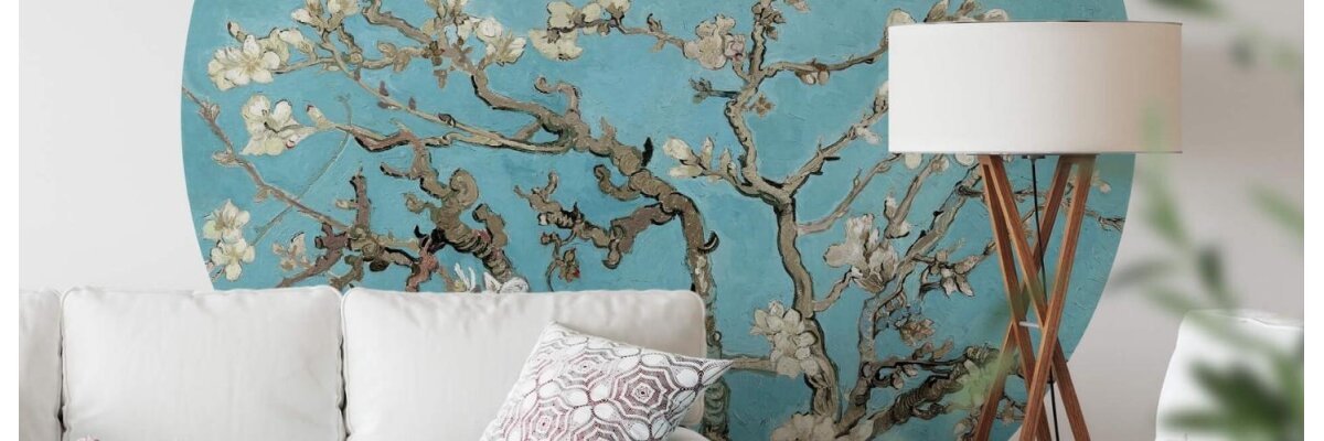 Runde Tapeten - Tapetenkreis-Paneele als Eyecatcher - Runde Tapeten Paneele | Tapetenkreis im Trend| TapetenMax®