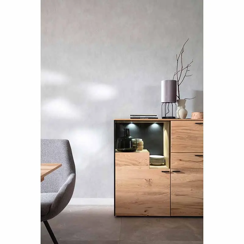 Tapete Grau, Silber SCHÖNER WOHNEN Vliestapete (1035700)