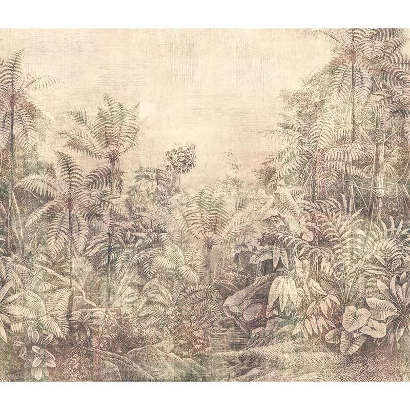 Digitaldruck-Tapete Grau, Silber MASUREEL (1035671)