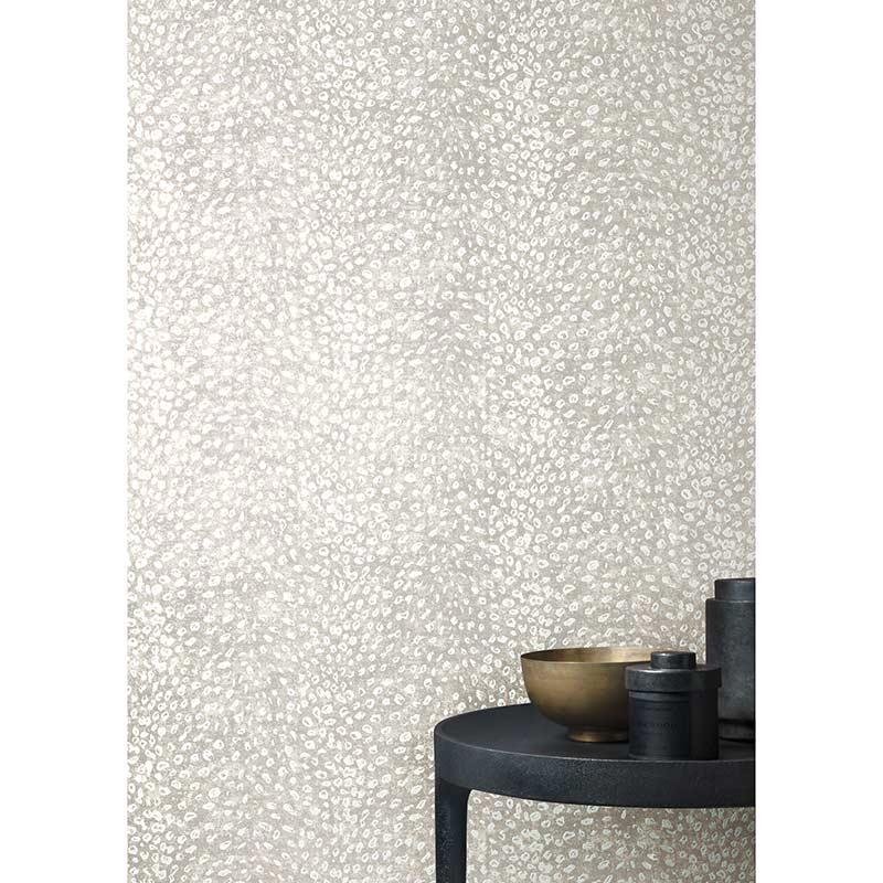 Tapete Grau, Silber MASUREEL Vliestapete (1035663)