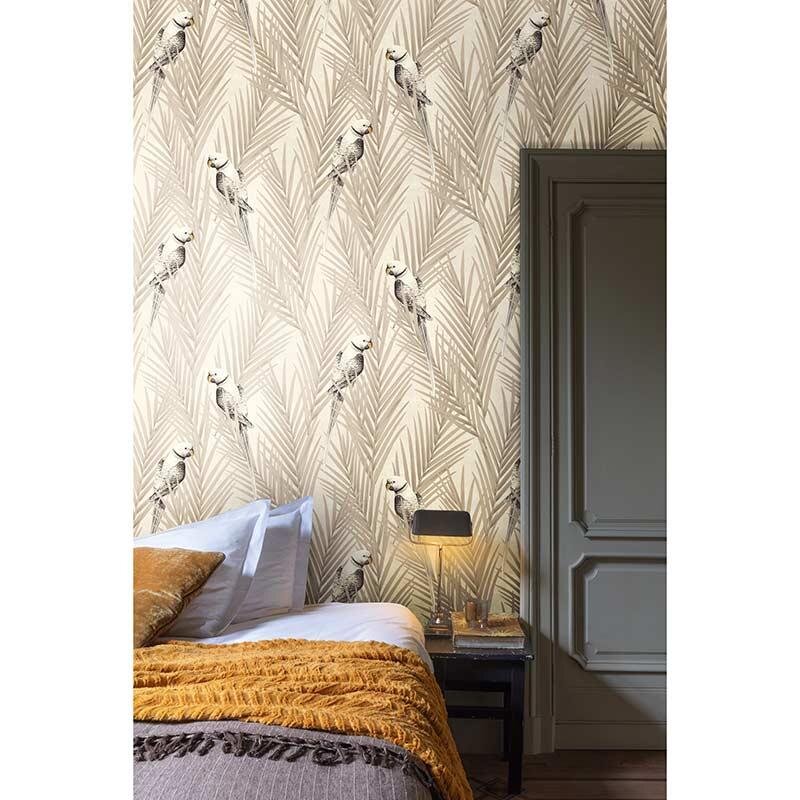 Tapete Grau, Silber MASUREEL Vliestapete (1035658)