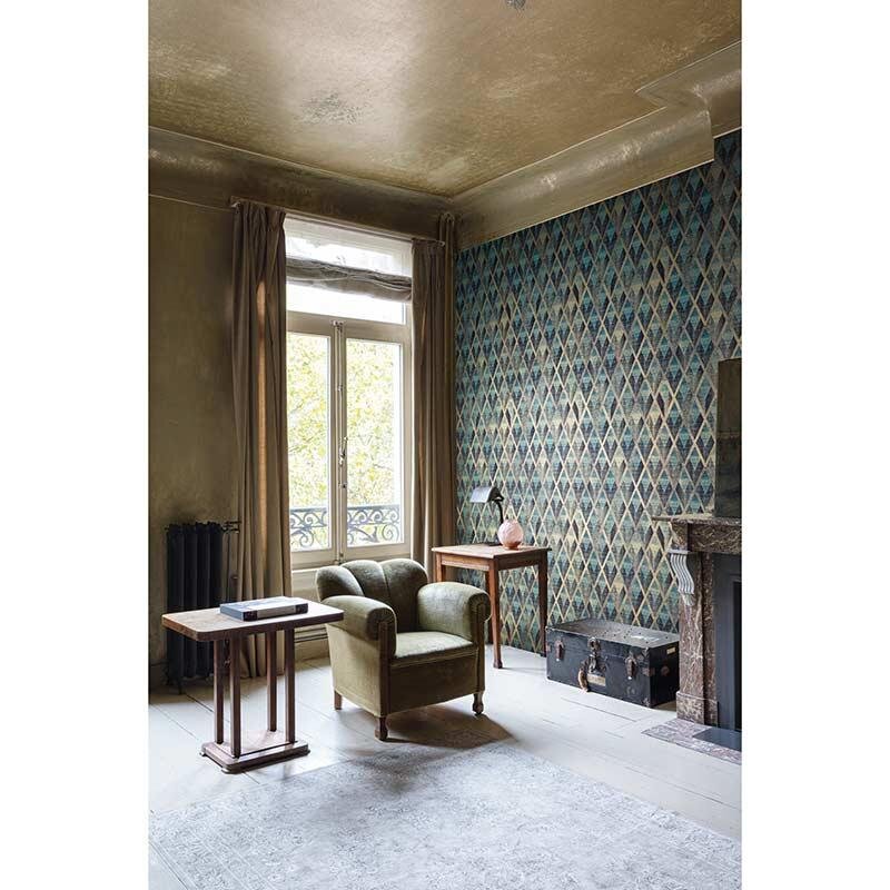 Tapete Blau MASUREEL Vliestapete (1035651)