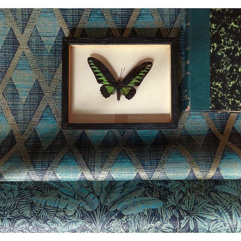 Tapete Blau MASUREEL Vliestapete (1035651)