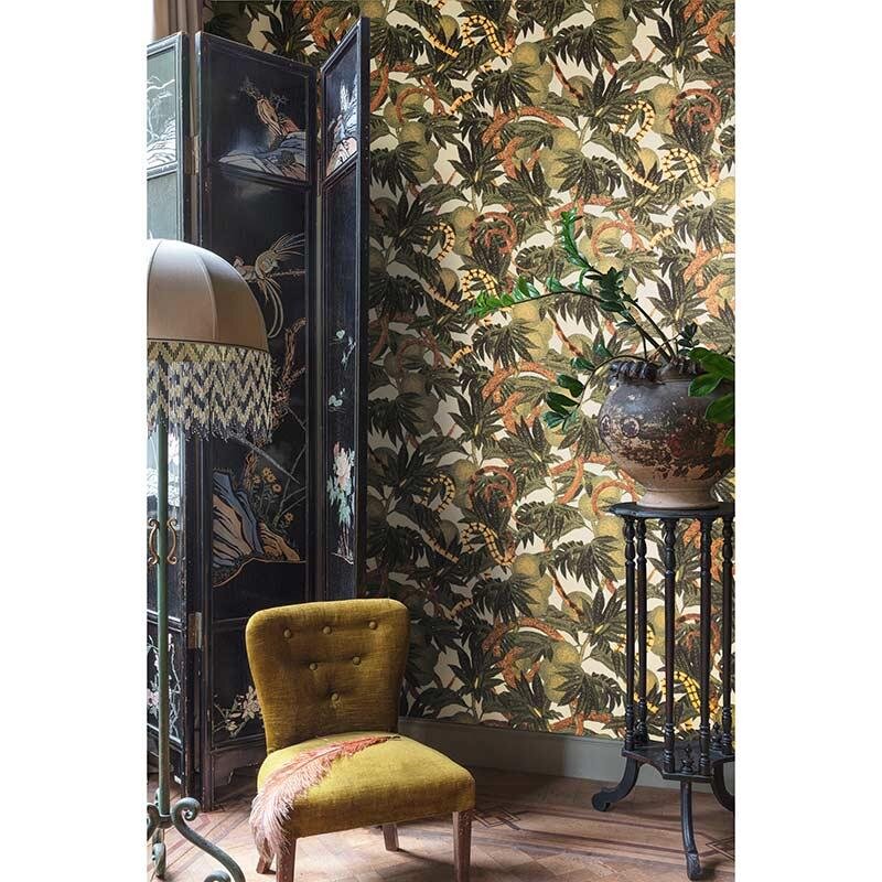 Tapete Grün MASUREEL Vliestapete (1035639)