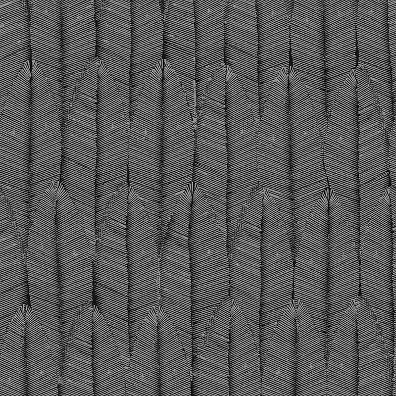 Tapete Grau, Silber, Schwarz, Anthrazit MASUREEL Vliestapete (1035619)