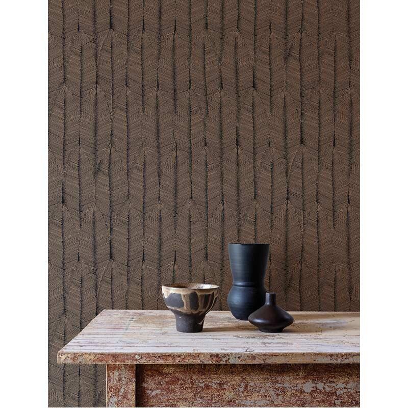 Tapete Braun MASUREEL Vliestapete (1035618)