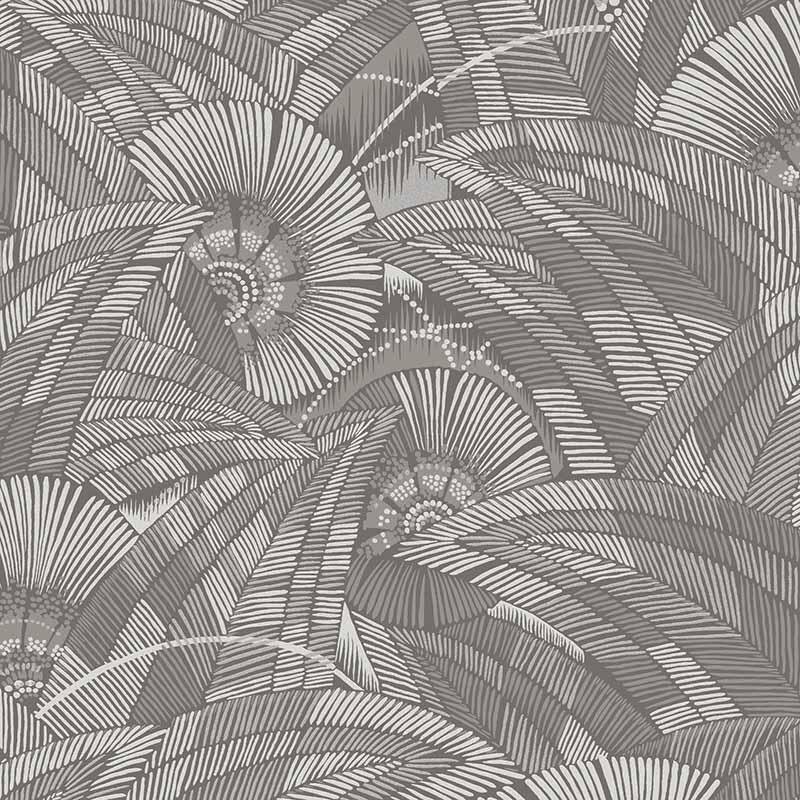 Tapete Grau, Silber MASUREEL Vliestapete (1035614)