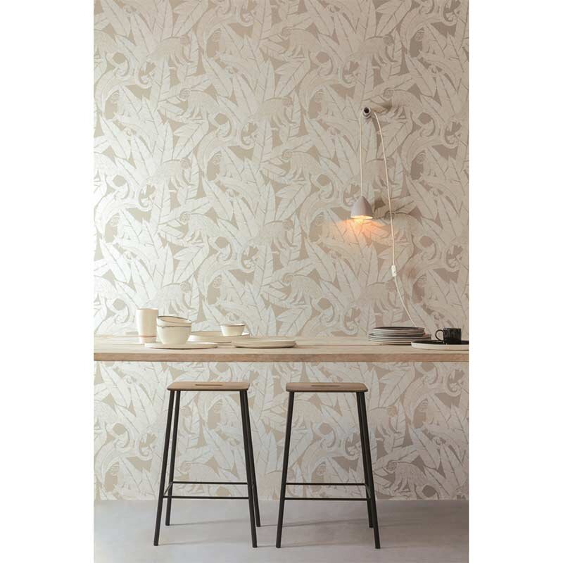 Tapete Beige, Creme MASUREEL Vliestapete (1035593)