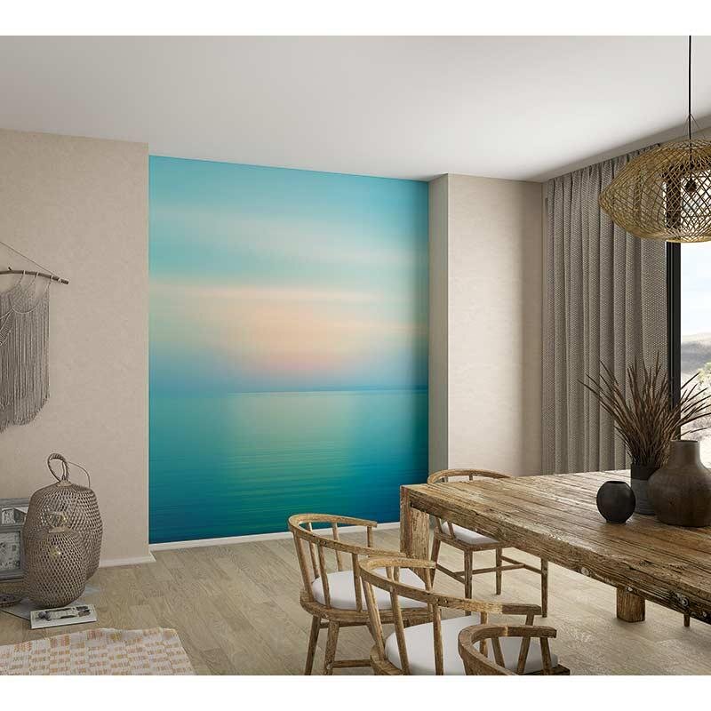 Digitaldruck-Tapete Blau, Türkis Marburg (1035566)