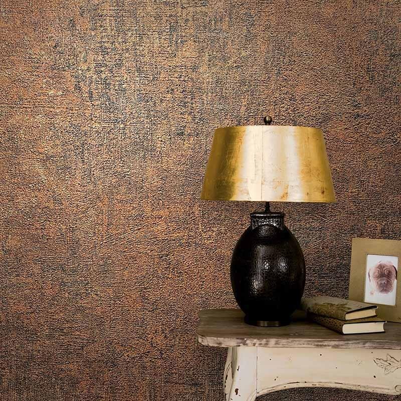 Tapete Braun, Gold, Kupfer Marburg Vliestapete (1035535)