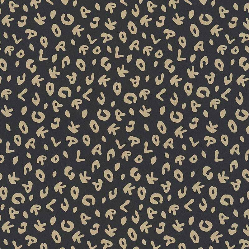 Tapete Gold, Kupfer, Schwarz, Anthrazit Karl Lagerfeld Vliestapete (1035442)