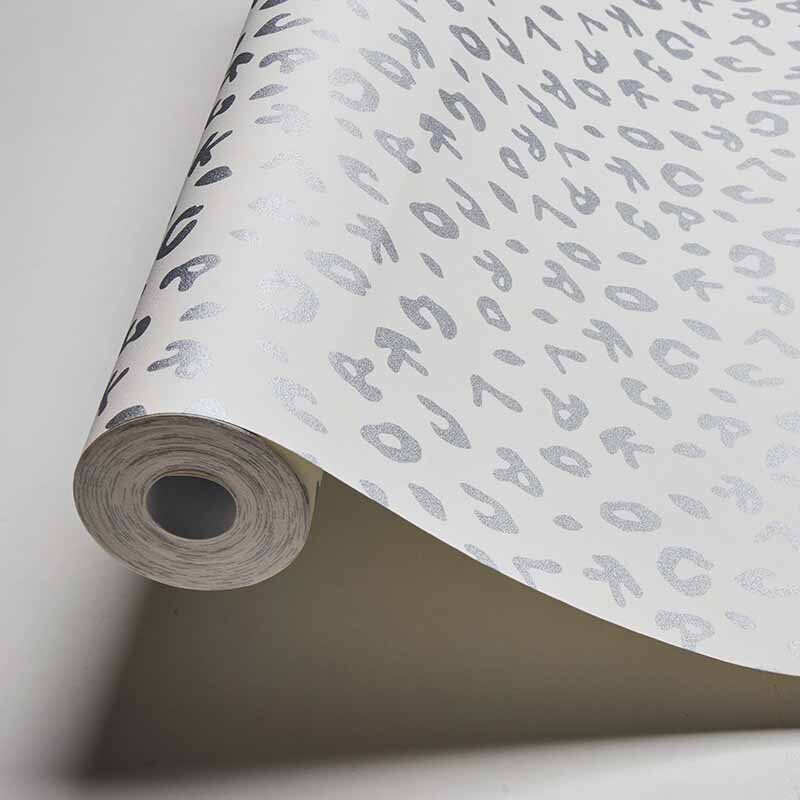 Tapete Grau, Silber, Weiß Karl Lagerfeld Vliestapete (1035439)