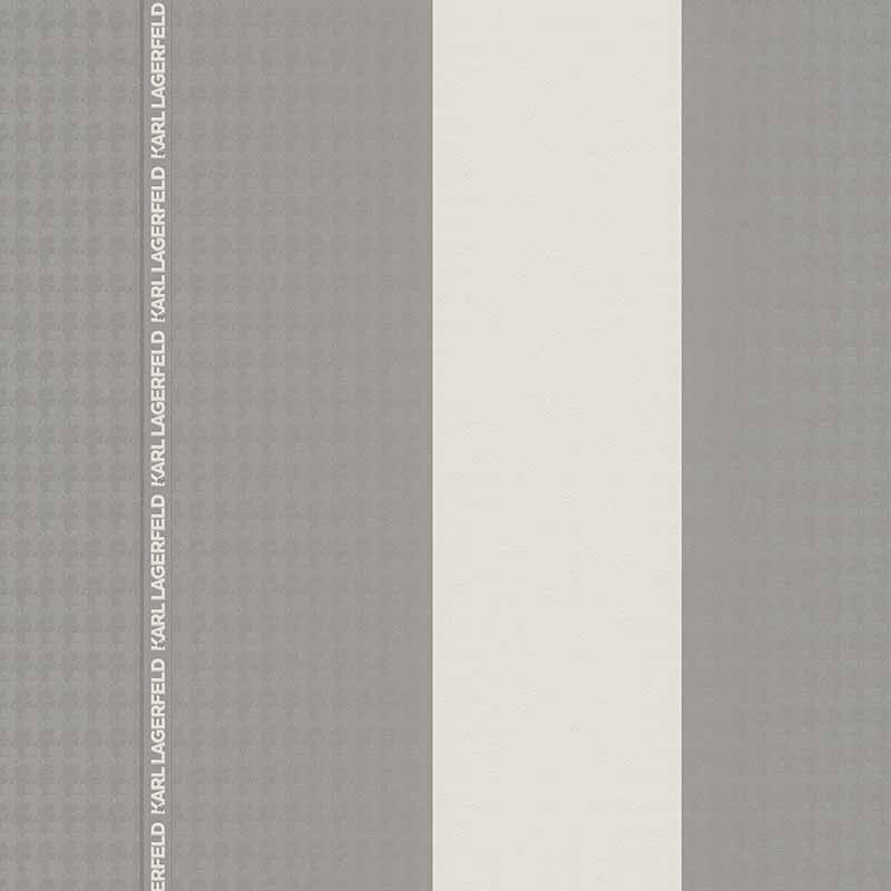 Tapete Grau, Silber Karl Lagerfeld Vliestapete (1035428)
