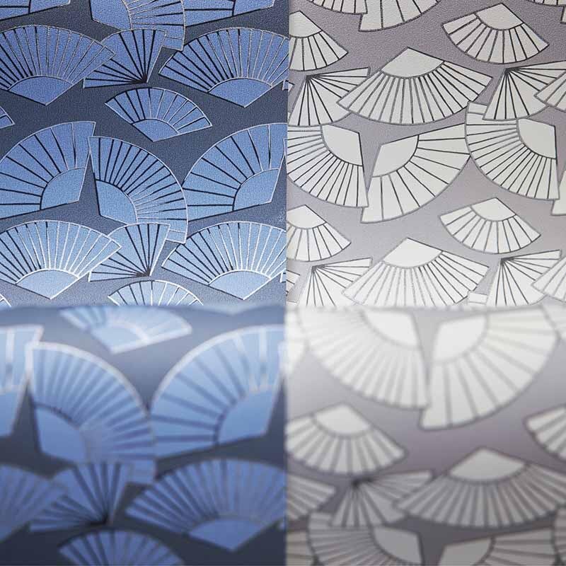 Tapete Grau, Silber Karl Lagerfeld Vliestapete (1035418)