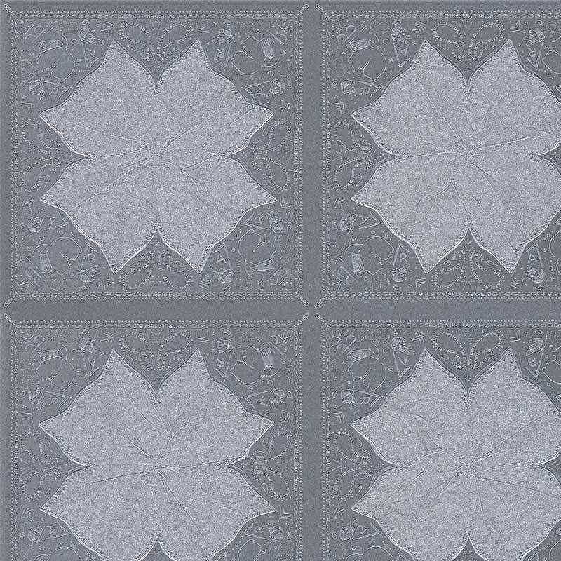 Tapete Grau, Silber Karl Lagerfeld Vliestapete (1035413)