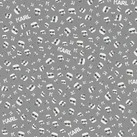 Tapete Grau, Silber Karl Lagerfeld Vliestapete (1035398)