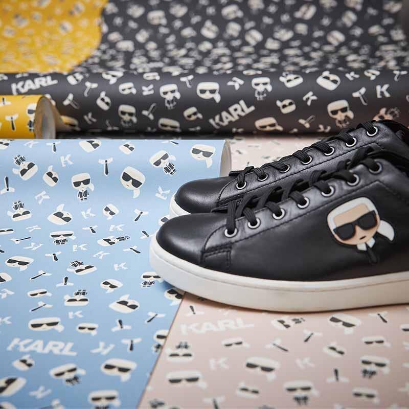 Tapete Blau Karl Lagerfeld Vliestapete (1035397)