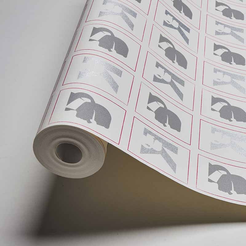 Tapete Weiß Karl Lagerfeld Vliestapete (1035393)