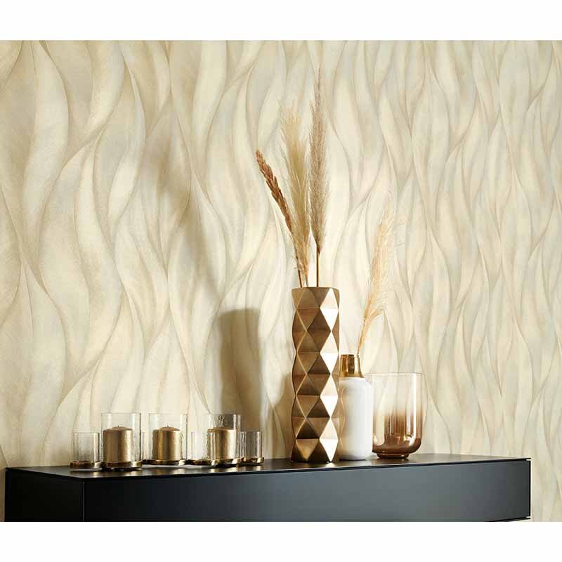 Tapete Beige, Creme Guido Maria Kretschmer Vliestapete (1035348)