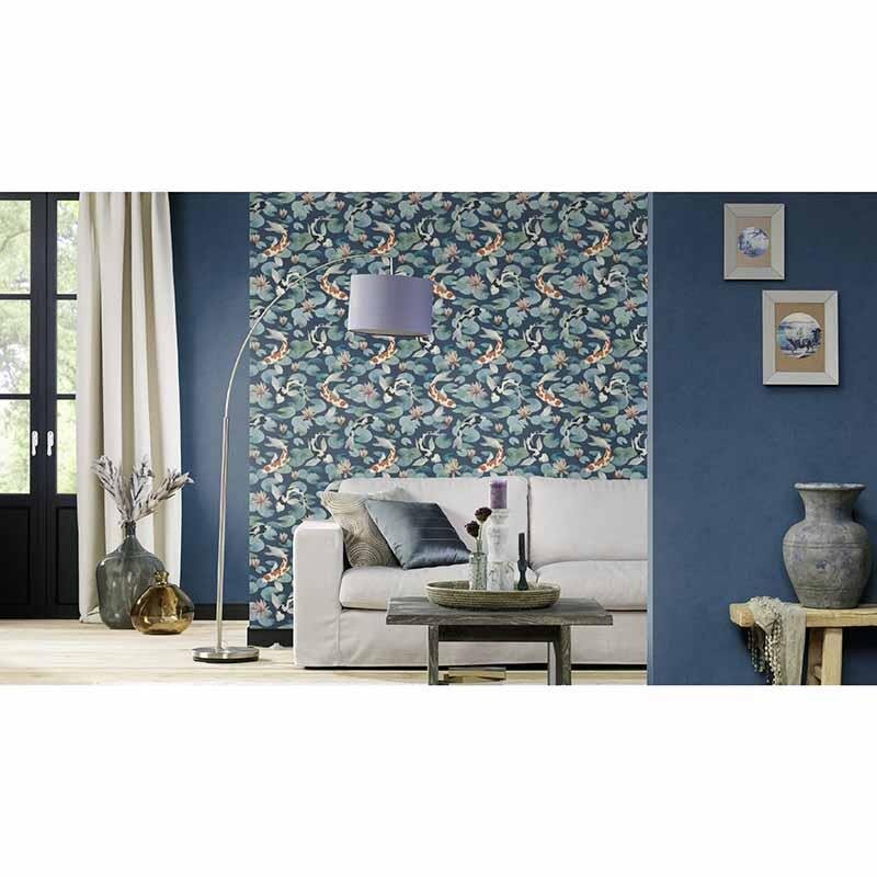 Tapete Blau Rasch Vliestapete (1035151)