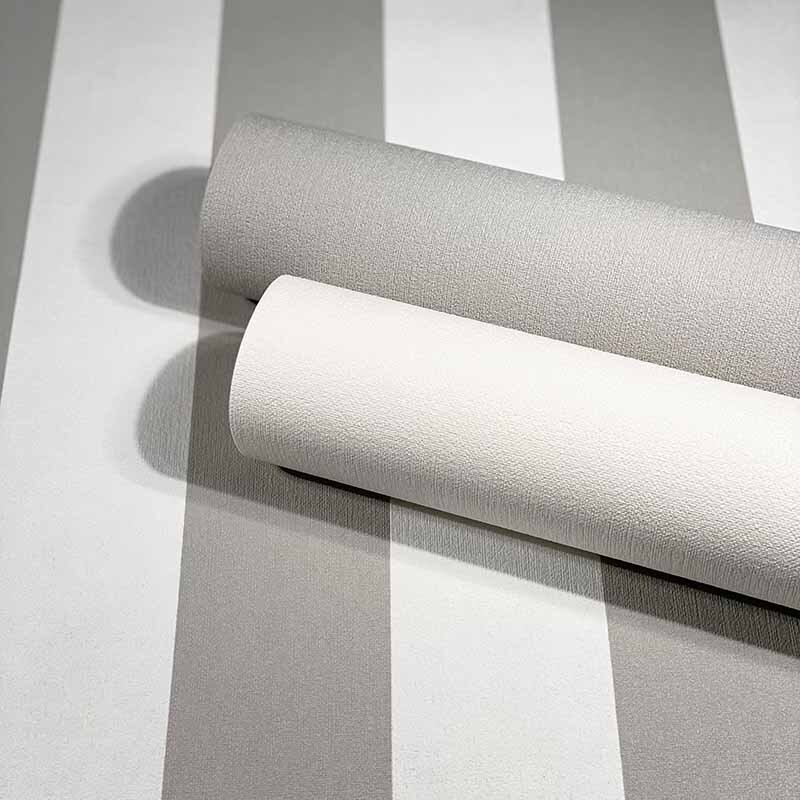 Tapete Grau, Silber, Weiß Novamur Vliestapete (1035128)