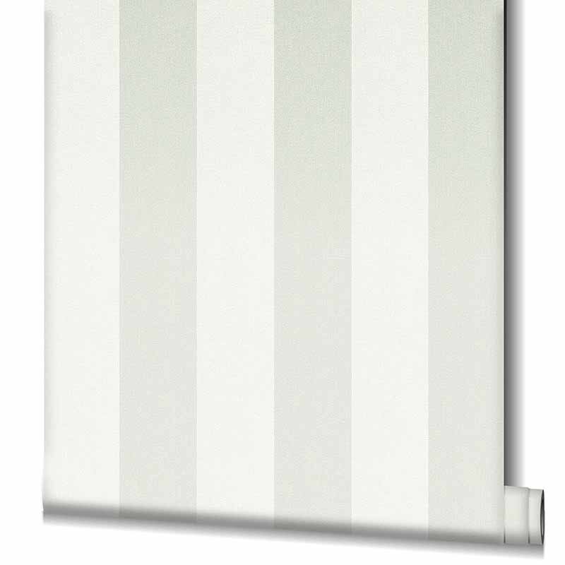 Tapete Grün, Weiß Novamur Vliestapete (1035126)