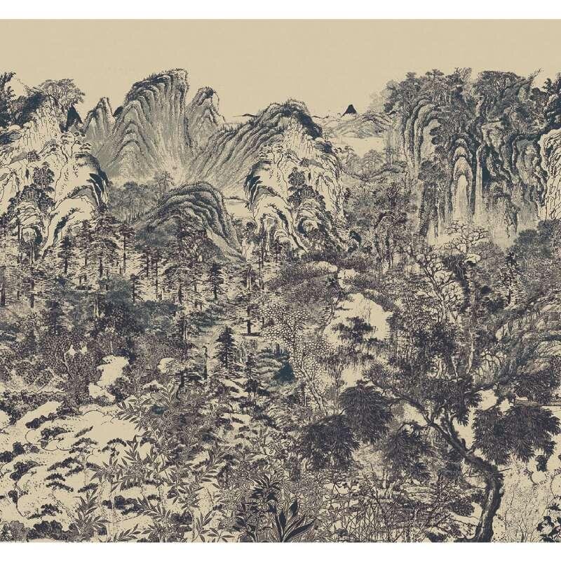 Digitaldruck-Tapete Blau, Grau Eijffinger (1044007)