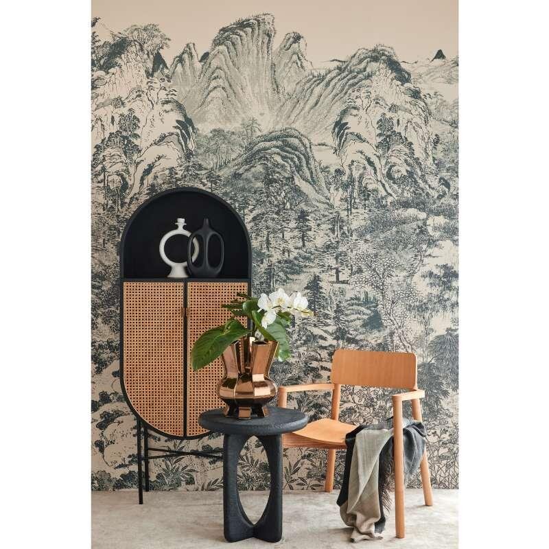 Digitaldruck-Tapete Blau, Grau Eijffinger (1044007)