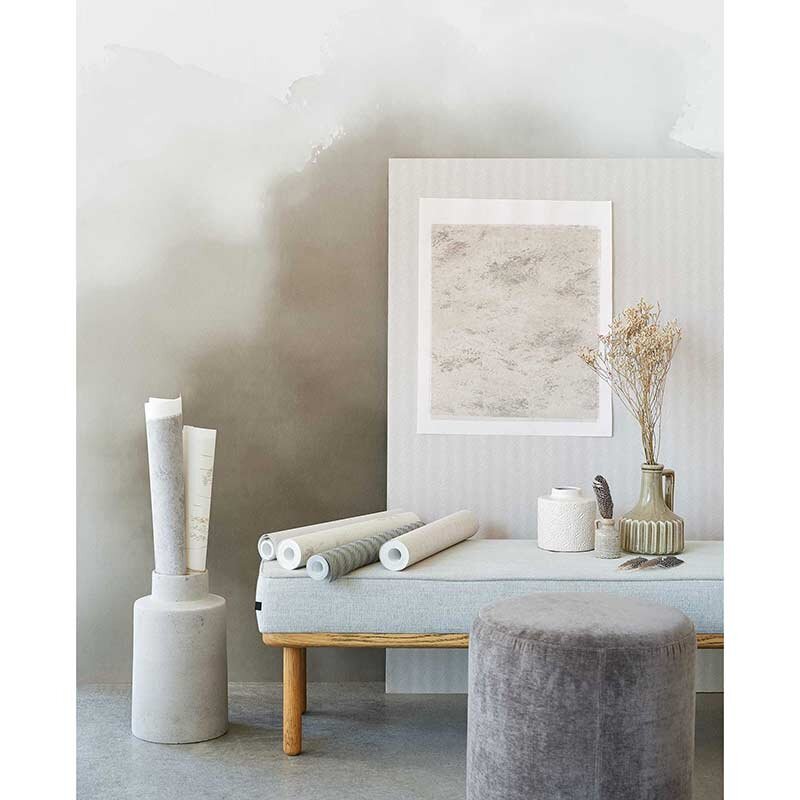 Digitaldruck-Tapete Grau, Silber Eijffinger (1034957)