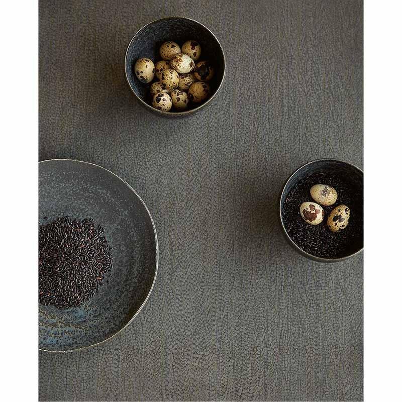 Tapete Schwarz, Anthrazit Eijffinger Vliestapete (1034921)