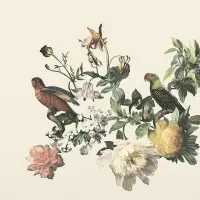 Digitaldruck-Tapete Beige, Creme Eijffinger (1034843)