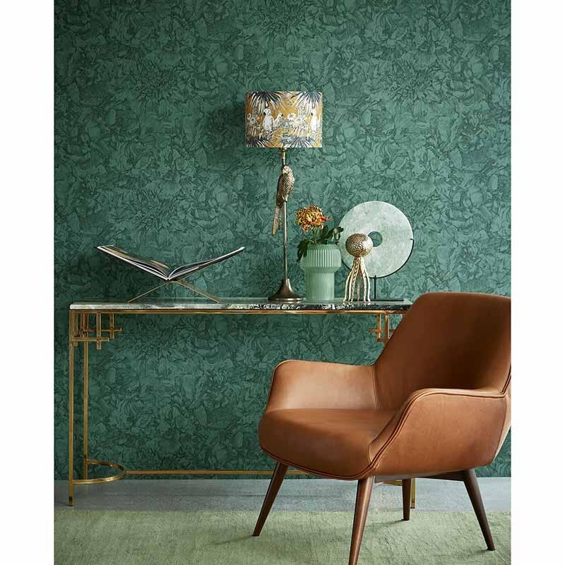 Tapete Grau, Silber, Grün Eijffinger Vliestapete (1034834)