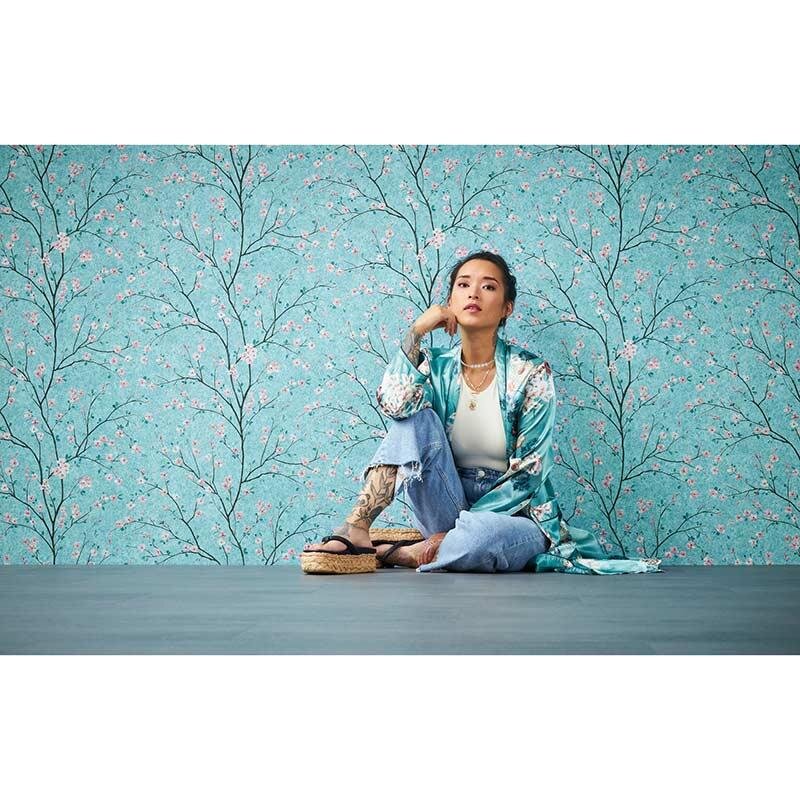 Tapete Blau livingwalls Vliestapete (1034704)