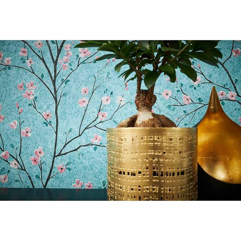 Tapete Blau livingwalls Vliestapete (1034704)