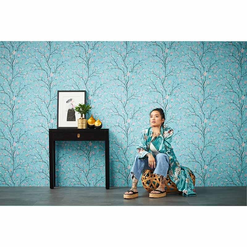 Tapete Blau livingwalls Vliestapete (1034704)