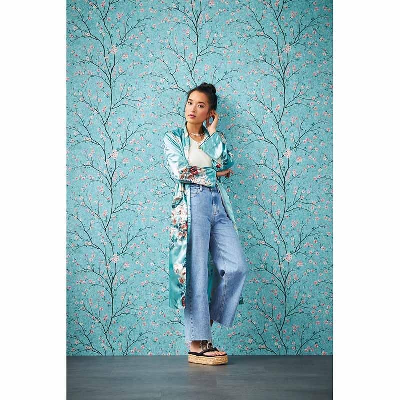 Tapete Blau livingwalls Vliestapete (1034704)