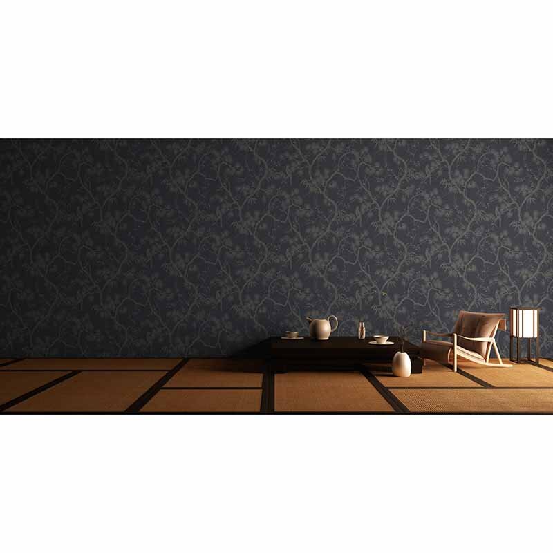 Tapete Schwarz, Anthrazit livingwalls Vliestapete (1034666)