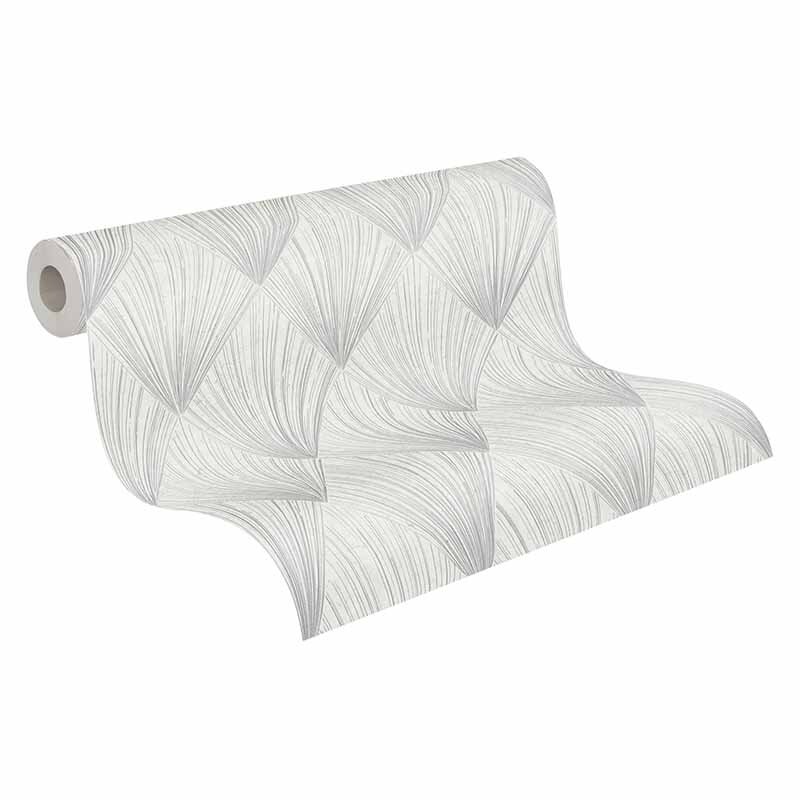 Tapete Grau, Silber livingwalls Vliestapete (1034647)